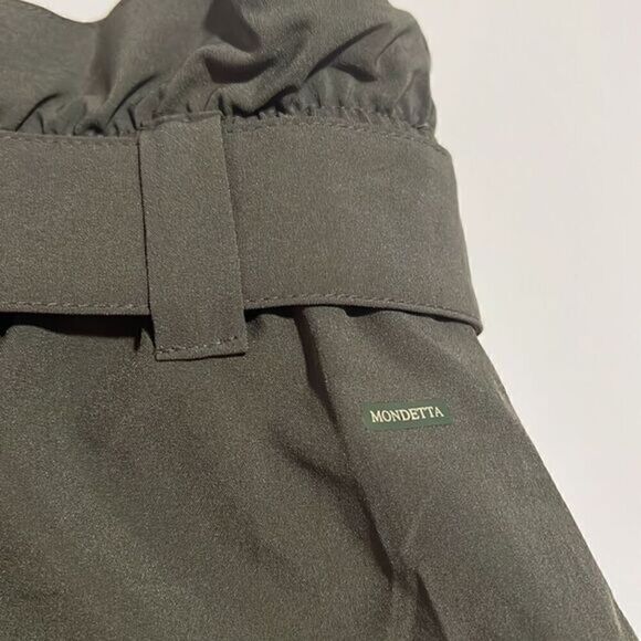 Mondetta‎ High Waisted Stretch Woven Olive Green Womens Size M NWT - Picture 3 of 10